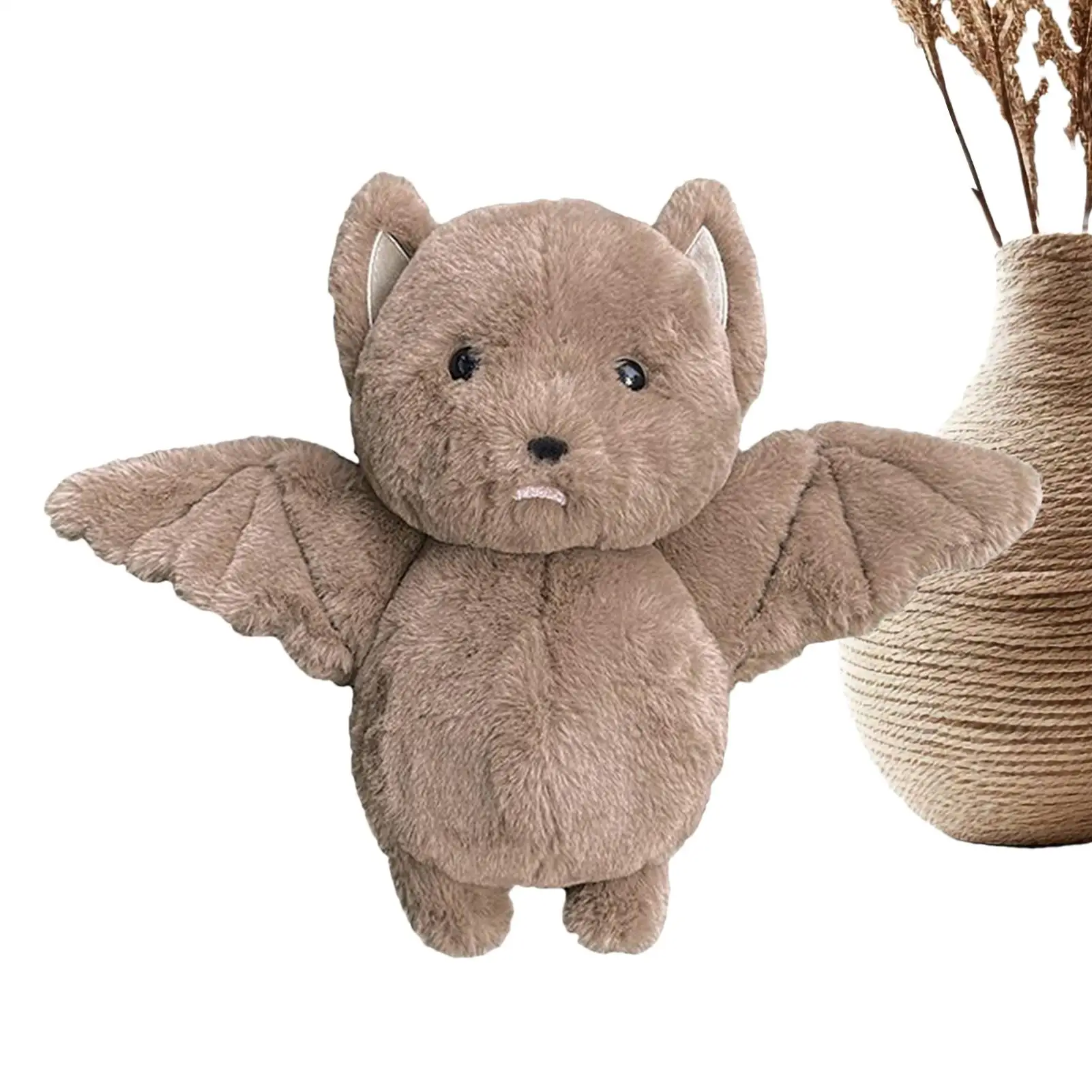 

Bat Stuffed Animal Halloween Throw Pillow Decor Collectible Plush Animal Halloween Toy For Boys Girls Nursery Home Kids Room
