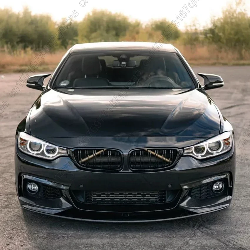 Car Front Bumper Lip Spoiler For BMW 4-Series F32 F33 F36 420i 430i 420d M440i 2013-2019 MP Style Splitter Diffuser Cover Kits