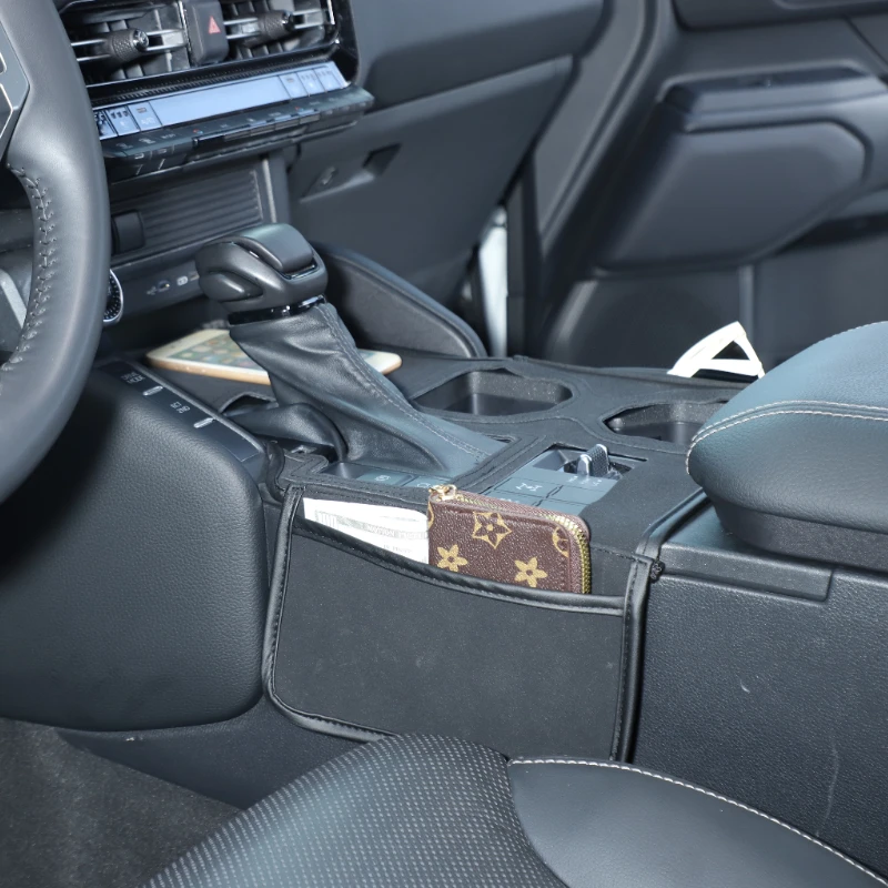 

Interior Car Accessories Black Car Center Console Protective Cover Trim For Toyota Land Cruiser Prado 250 LC250 2024-2025