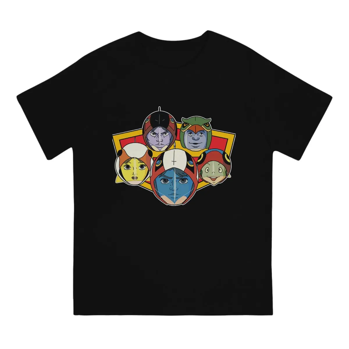 Kagaku Ninja-Tai Gatchaman Battle Of The Planets (3) Tshirt Homme Men\'s Streetwear Blusas T Shirt For Men
