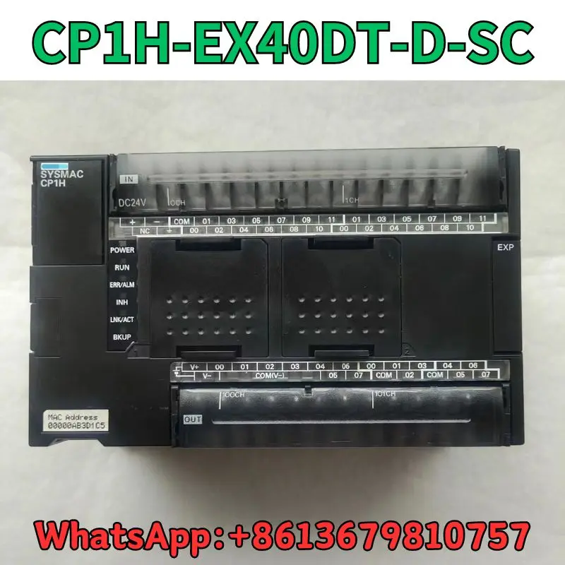 

Used PLC CP1H-EX40DT-D-SC test OK Fast Shipping