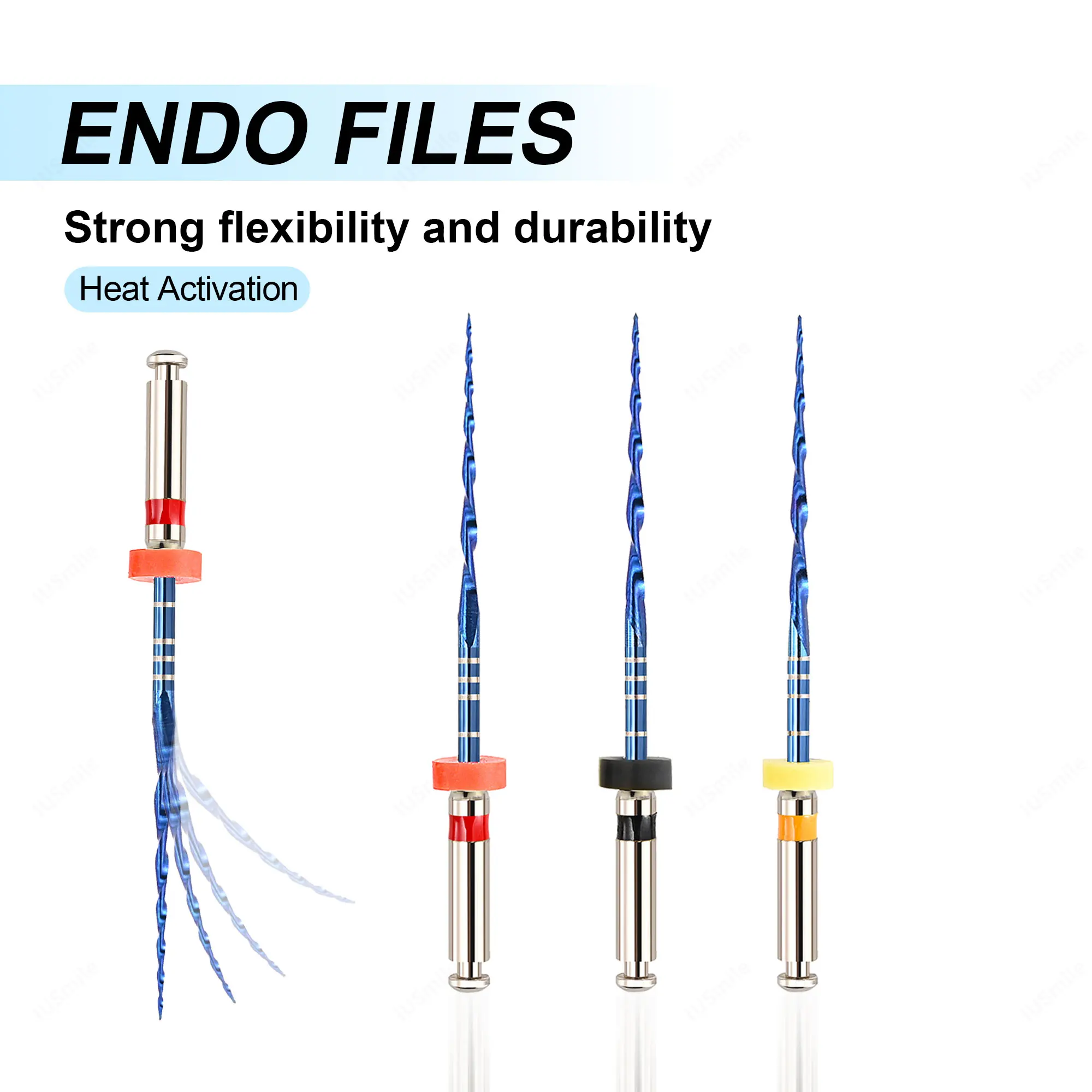 

Glin Reciprocate Dental Endo: Гибкие роторные файлы для корневых каналов из NiTi Blue, для стоматологии, с рельефным движением, 1 файл