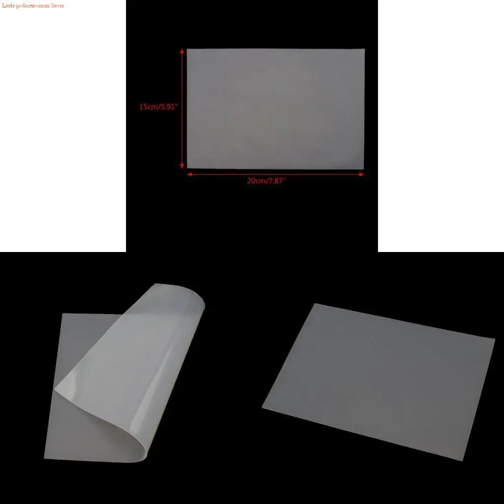 

F92D многоразовый силиконовый прозрачный коврик из смолы, коврик из эпоксидной смолы, инструмент для самостоятельного ковриков