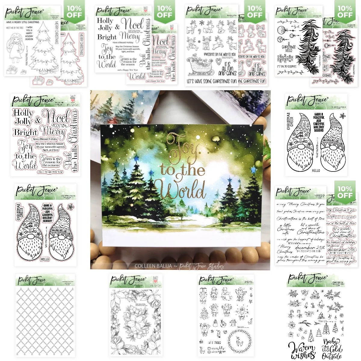 Play Stamp And Bundle Winter Blooms 2024 New September Metal Cutting Dies Stamps Stencil For Diy Scrapbook/Photo Album Decor