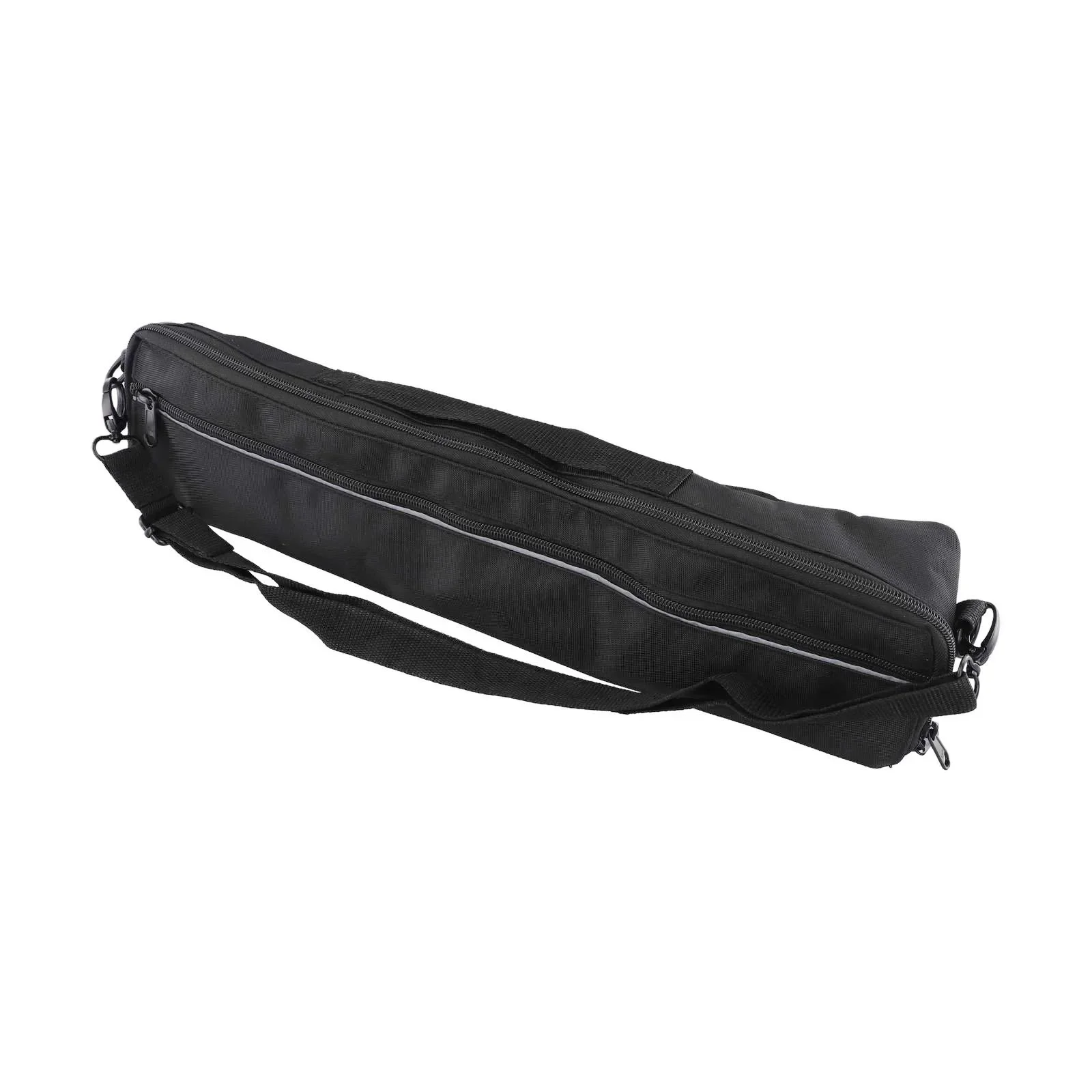 16 17 Holes Flute Bag Adjustable Black Concert Lightweight Padded Parts Soft Lining With Shoulder Strap Useful