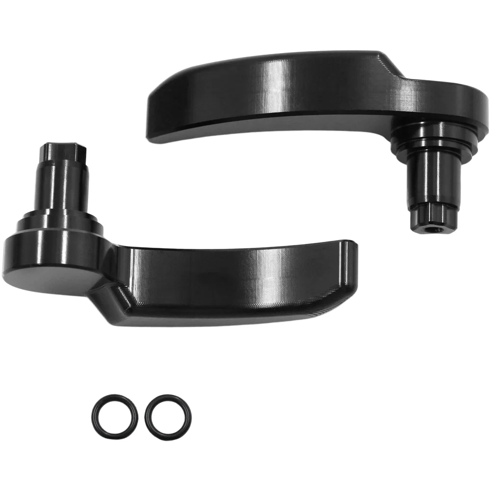 Saddlebag Latch Levers Kit for Touring Models Including For ROAD Glide for King For FLHR FLTRX Aluminum Alloy Material for