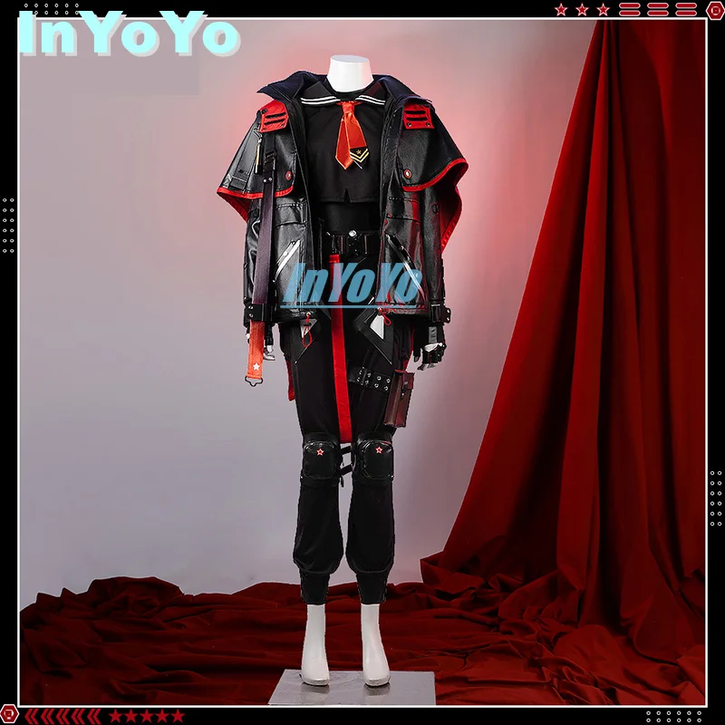 

InYoYo NIKKE Eunhwa Cosplay The Goddess Of Victory Costume Game Suit Handsome Uniform Role Play Halloween Party Outfit Men S-4XL