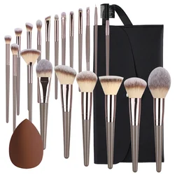 Professional Makeup Brush Set, Cosméticos, Blush, Highlighter, Fundação, Pó, Corretivo, Kit de Sombra, Beleza Make Up Tools, 3-20Pcs