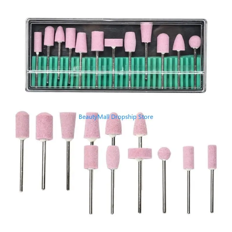 

40JD Drill Bits Set,3/32 Inch Professional Bits for Nail Drill,Cuticle Efile Drill Bits,Gel Polish Remover Bit