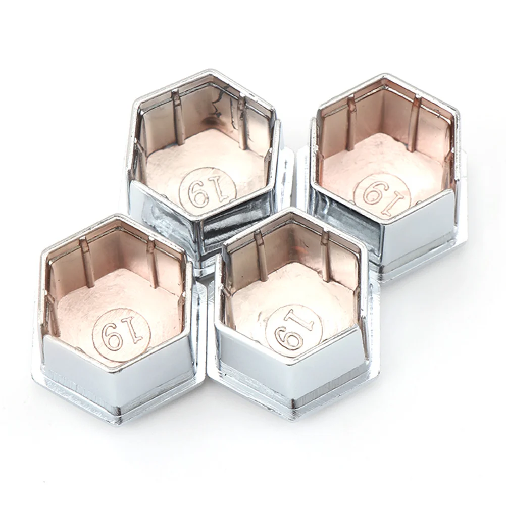 

10 шт. металлические шестиугольные колпачки для колесных гаек, колпачки для болтов, устойчивые к коррозии, легко подходят для 307 308 408 206 207 C5 Silver Auto