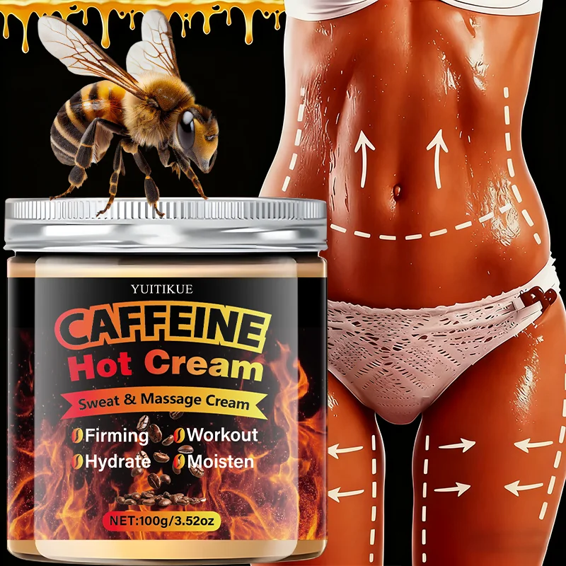 Crema de masaje reafirmante corporal: reafirma la piel, hidrata profundamente, contiene colágeno, ácido hialurónico, cafeína, retinol y niacinam