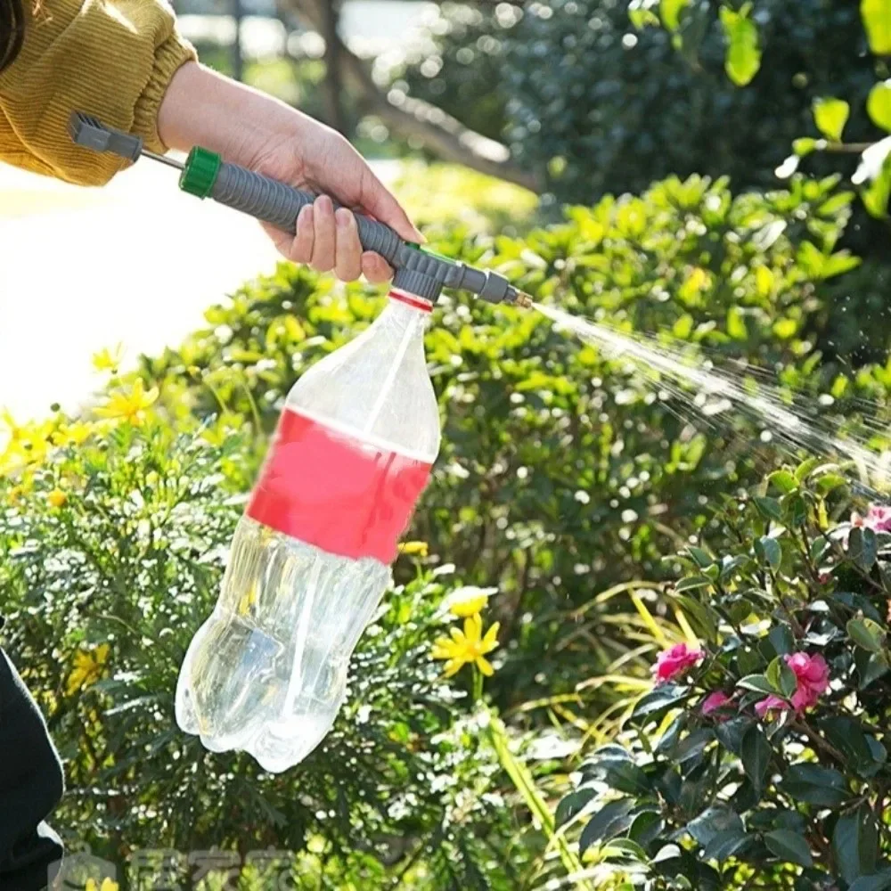 Handheld High Pressure Air Pump Universal Fit Quick Connect Spray Head Efficient Water Adjustable Hand Pump Sprayer