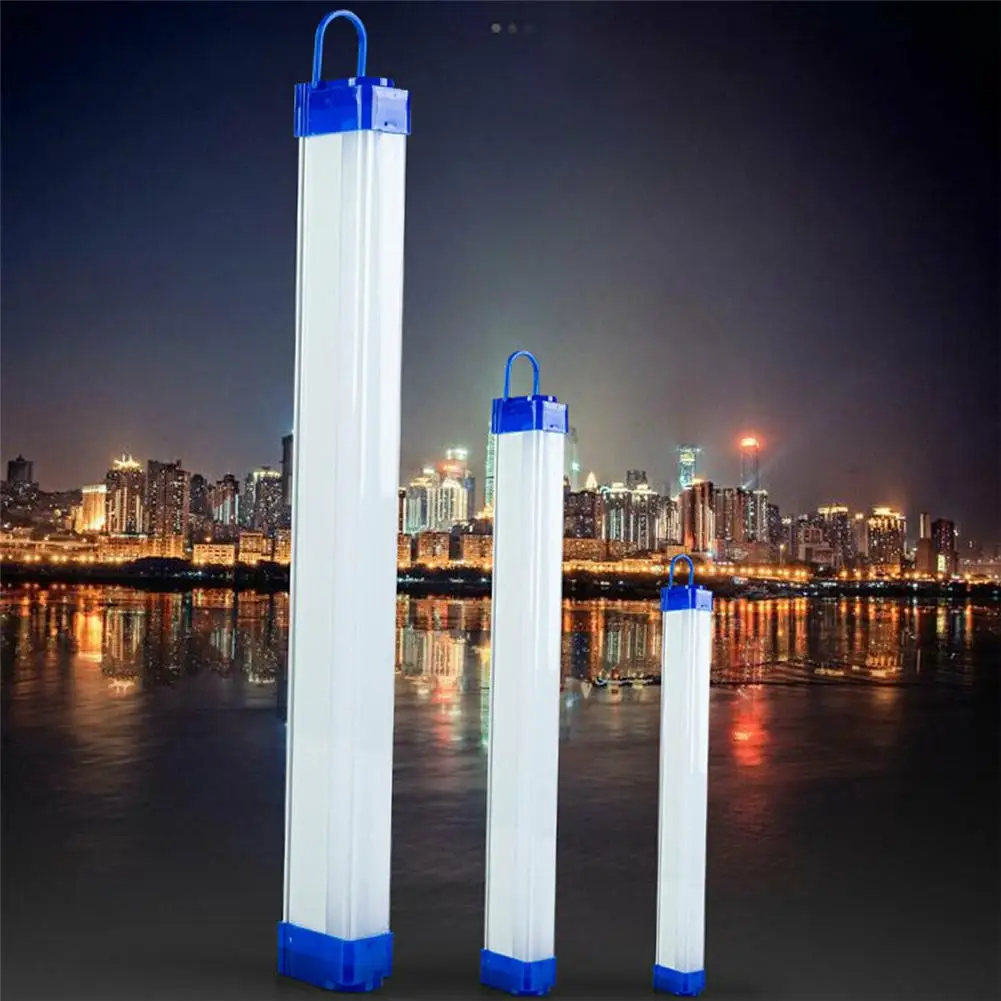 

17cm-52cm Led Tube 30w/60w/80w Portable Usb Rechargeable Emergency Light Outdoor Lighting Camping Lamp Spotlight Night Light