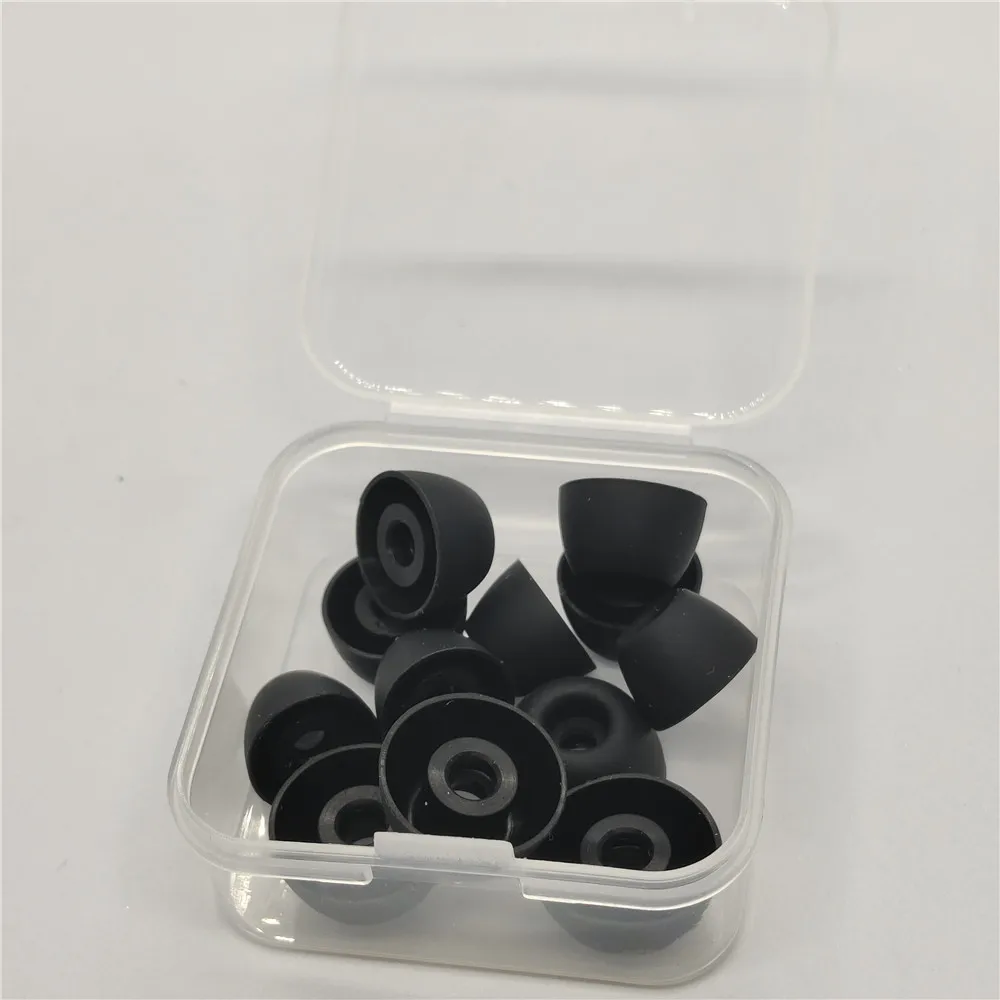 Silicone Ear Tips para Samsung Galaxy buds 2 Pro, fone de ouvido Eartips, Preto Acessório, R150, 2 Pro, 12 Pares