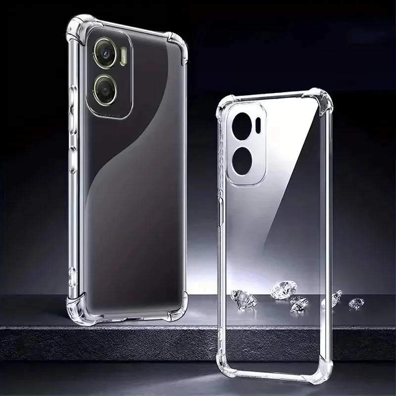 For Motorola Moto G06 4G G 06 Transparent Phone Cases Soft Silicone Back Cover For MotoG06 Clear Back Case Funda Coques Shells