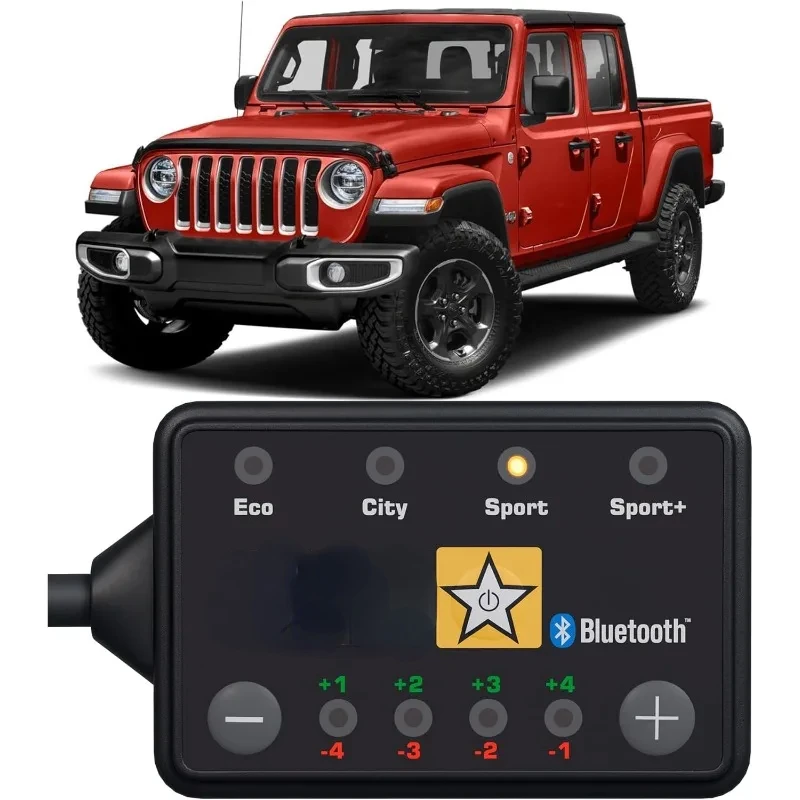 

Контроллер отклика дроссельной заслонки для Jeep Gladiator JT 2020-2024, подходит для: Sport, Sport S, Overland, Rubicon, 3.0L Diesel, 3.6L Gas