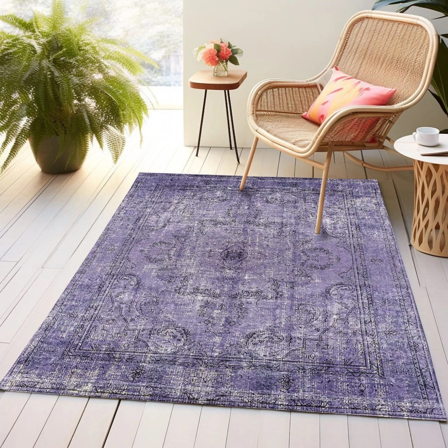 Purple Carpet, Patio Carpet, Non-Slip Carpet, Hallway Carpet, Washable Carpet, Large Carpet, Extra-Large Kitchen Carpet, Foyer Carpet, Painting Carpet.
