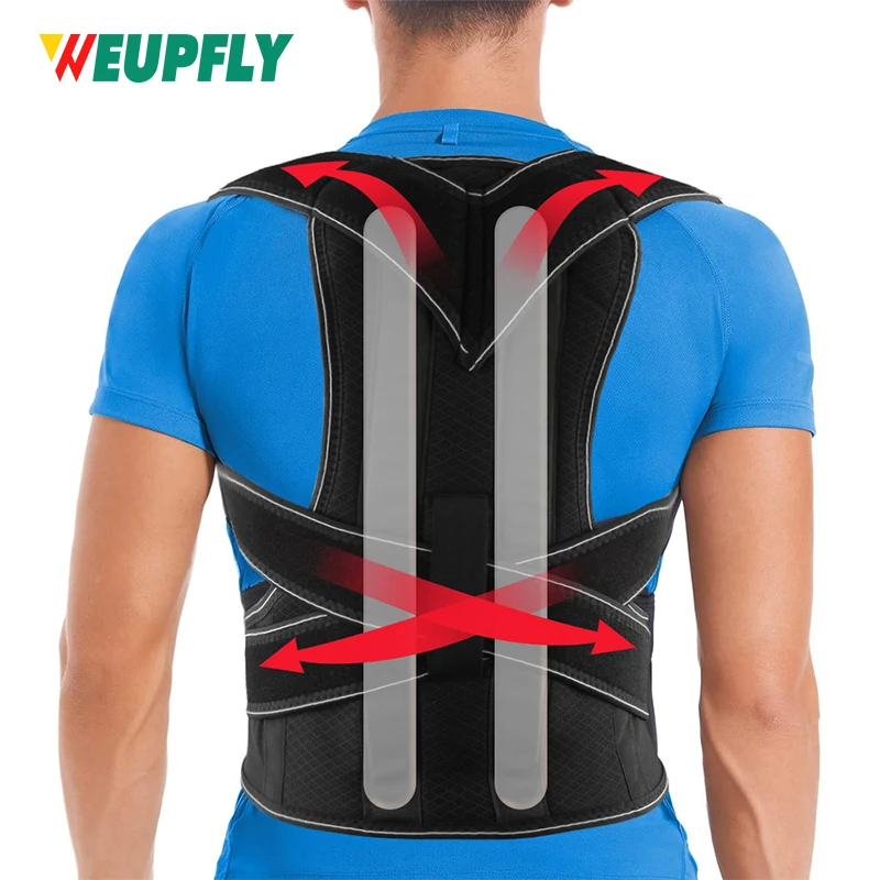 1PCS Back Brace Posture Corrector for Women and Men - Adjustable and Breathable Posture Back Brace - Improve Back Posture