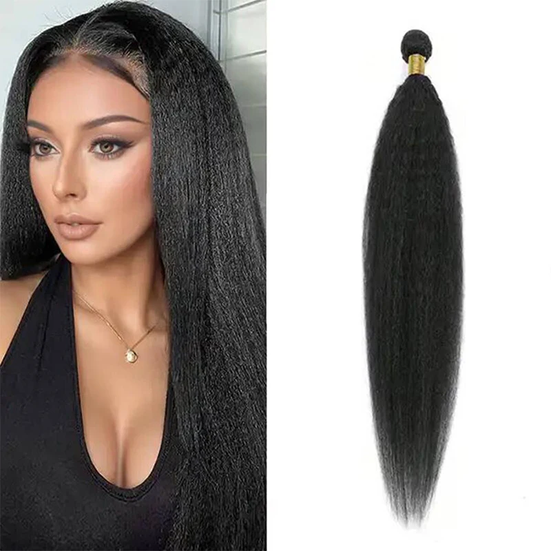 

Накладные волосы YK Yaks: имитация волос с эффектом прямой волны для создания причесок-шторок