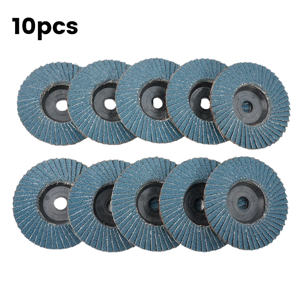 Imagem -04 - Discos Flap Professional para Rebarbadora Lixamento Rebolo Lâminas para Madeira Ferramentas Abrasivas in 75 mm 10 Pcs