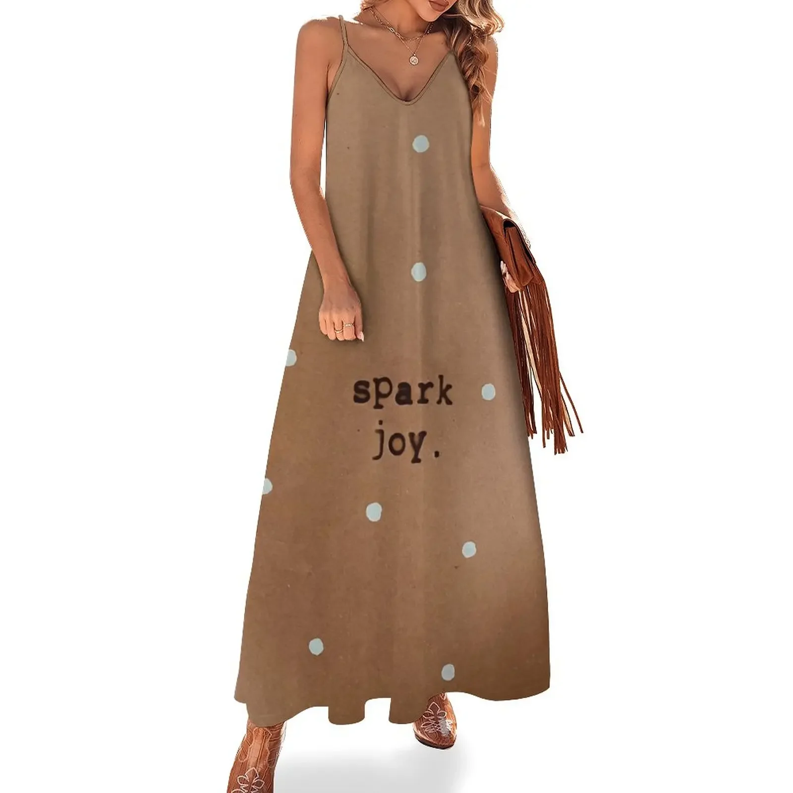 

Spark Joy Sleeveless Dress summer dresses womens 2025 Summer dresses for women luxury evening dress woman for wedding Dress