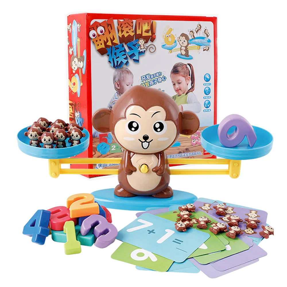 Eonal Toy: F Scs Game for Kids Digital Addition And Subtraction Monkey Dog Balance Sc Children's nce ...