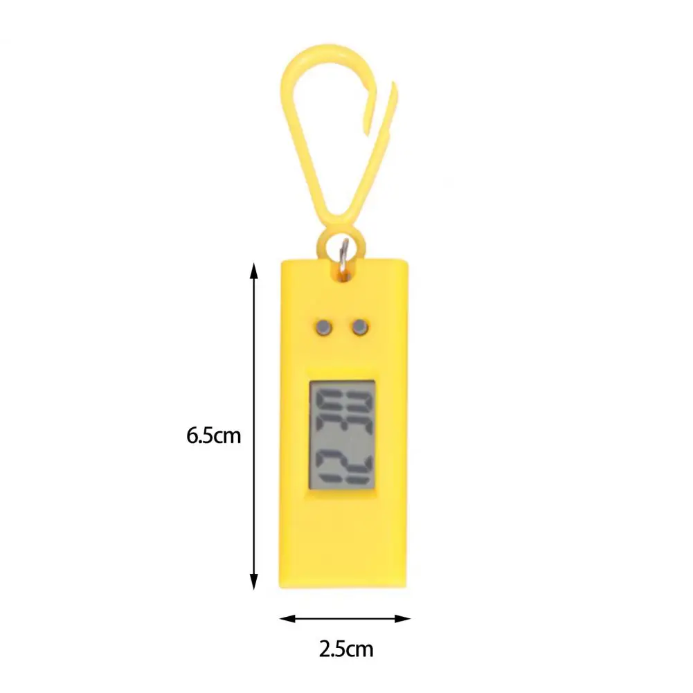 Montre électronique numérique pour étudiant, affichage de l'heure de table, porte-clés, mini horloge, montre de poche, clé