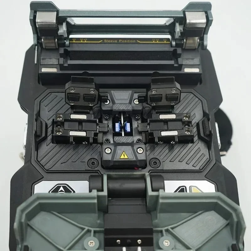 6481 A9 Optical Fiber Fusion Splicer 6-Motor Touch Screen Splicing Machine Camouflage Color for Efficient Cable Management