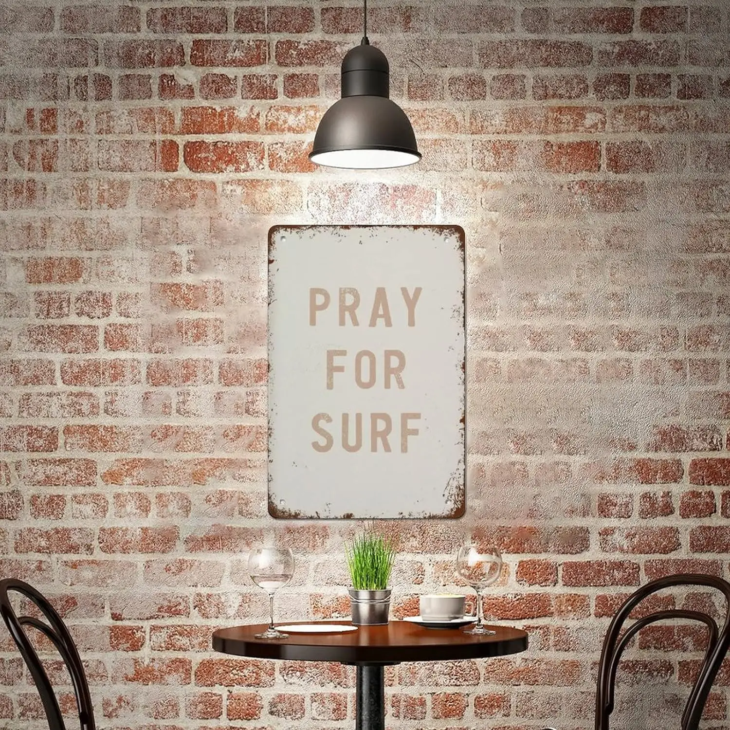 Pray for Surf Pink Print Beach Wall Art Beach Home Beach Print Coastal Home Decor Coastal Poster Beach Sign Surf Print