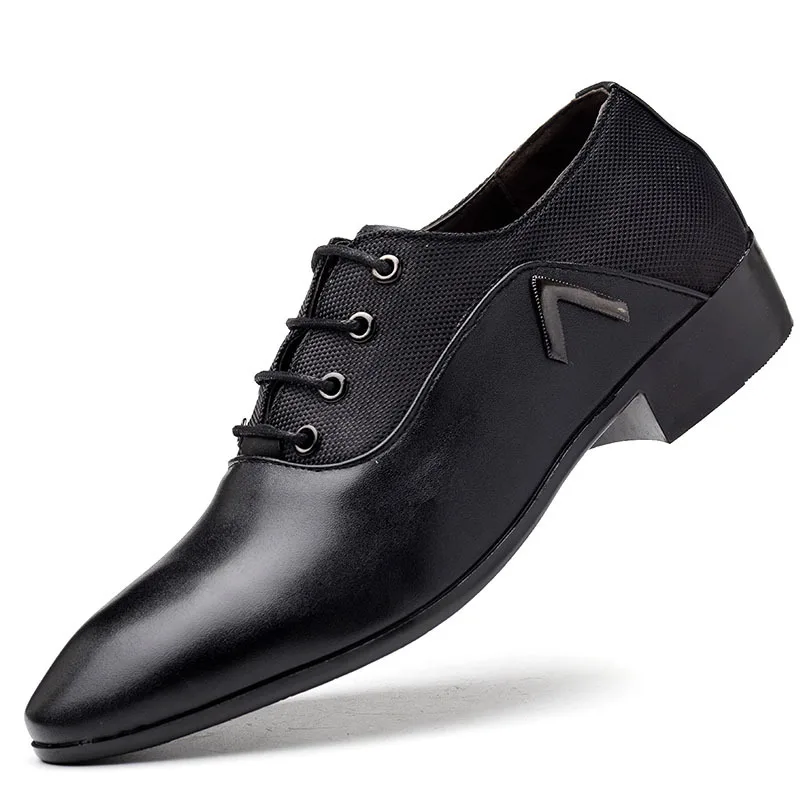 Spitze Zehen elegante Mann Kleid Schuhe Hochzeit Italien formelle Schuhe für Männer Büro Oxford Schuhe für Männer Sapato Masculino Social