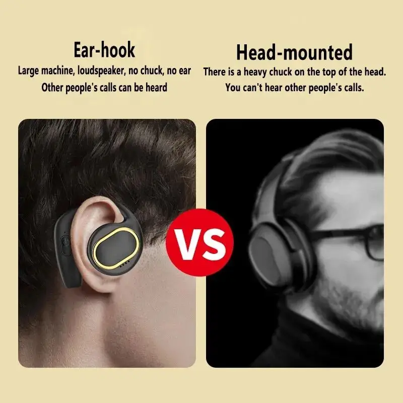 G19 New Over-ear Oversized Speaker In The Ear Open OWS Dual-ear Air Conduction Long Battery Life Wireless Bluetooth Headphones