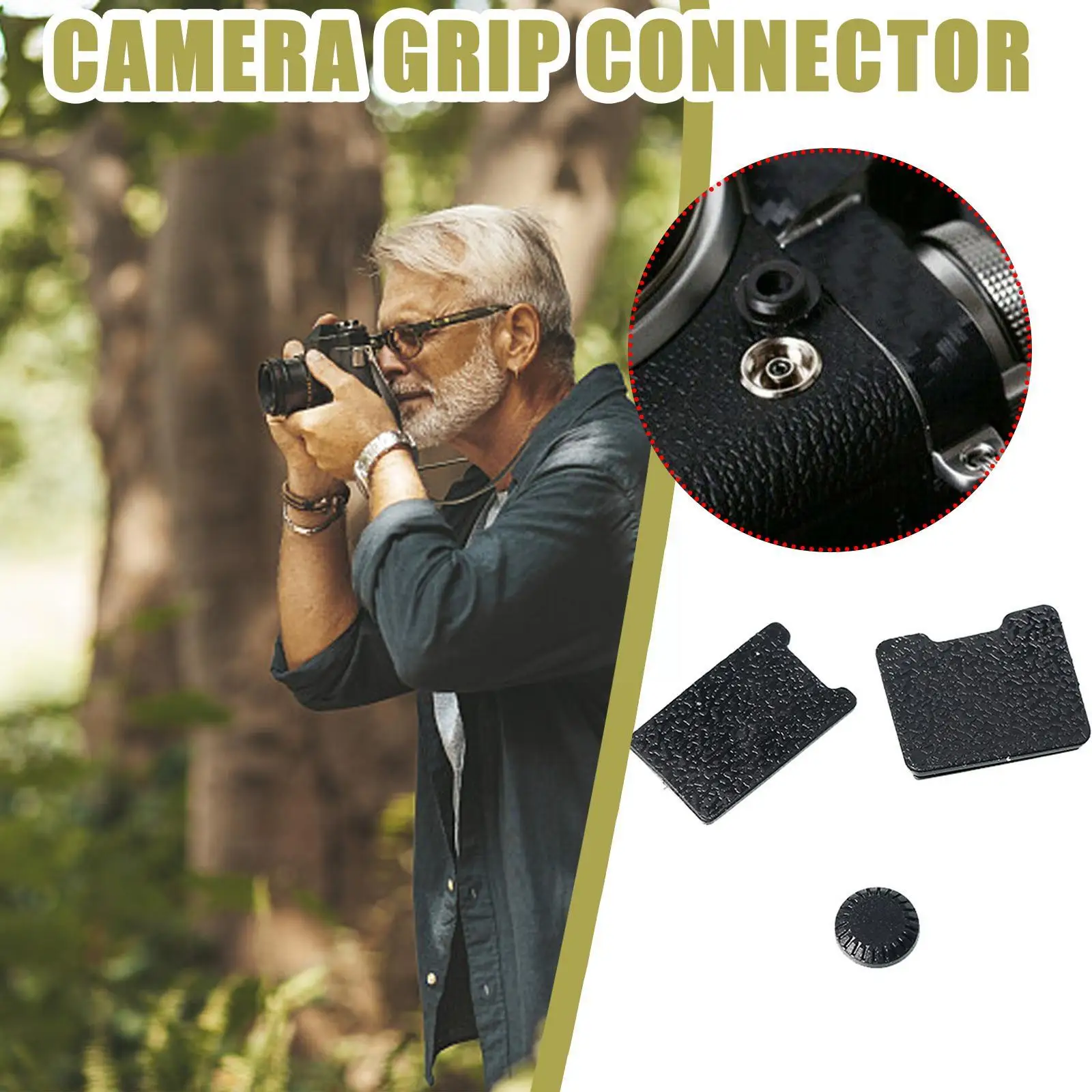 Battery Grip Connector Cover For Fujifilm Fuji X-T1 X-T2 X-T3 T4 X-H1 GFX50S GFX50R Camera Plate Handle Connector Handle C6G9