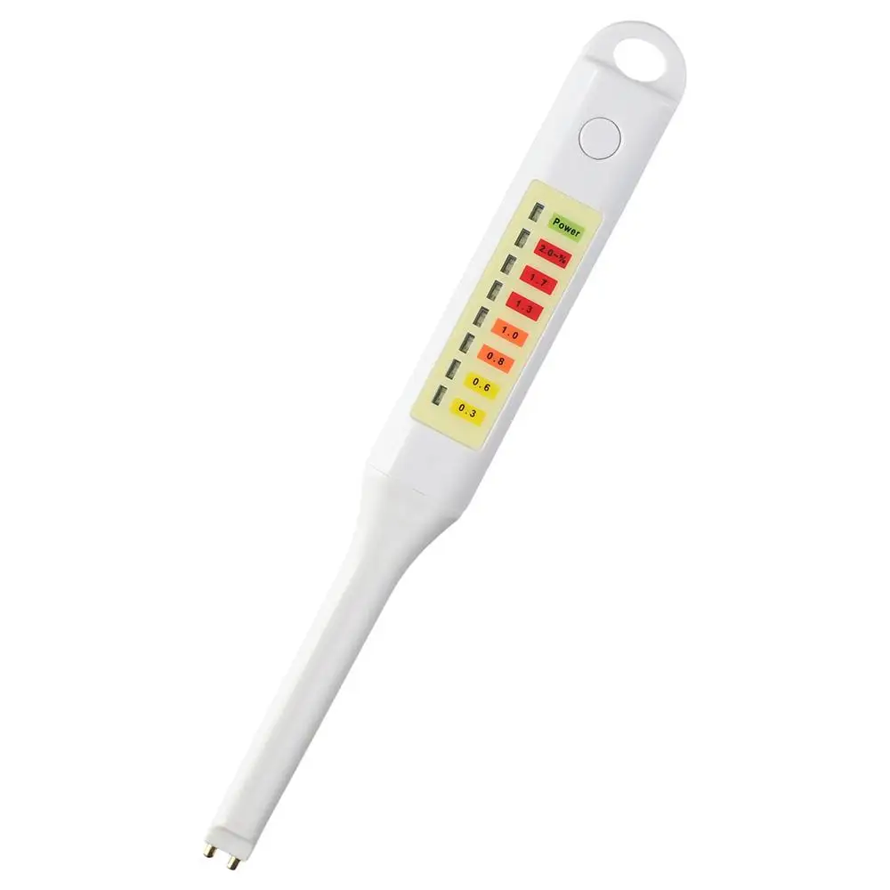 ABS, Copper LED Salinity Meter Portable White Soup Saltwater Hydrometer Electronic Food Salinity Tester Home Kitchen