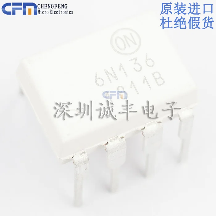 

Оригинальный Новый Быстрая доставка 6N136 6N136M DIP, 10 шт.