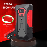 18000mAh Car Jump Starter Portable Power Bank Car Battery Booster 12V Car Starting Device for Petrol Diesel 6.0L/4.0L