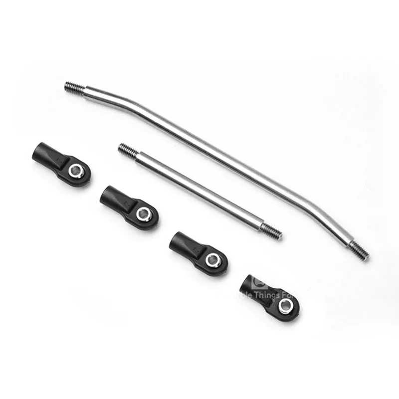 GRC Ackerman Metal Stainless Steel Steering Rod for 1/10 RC Crawler Car Traxxas TRX4 Defender BRONCO CHEVROLET G500 Diy Parts