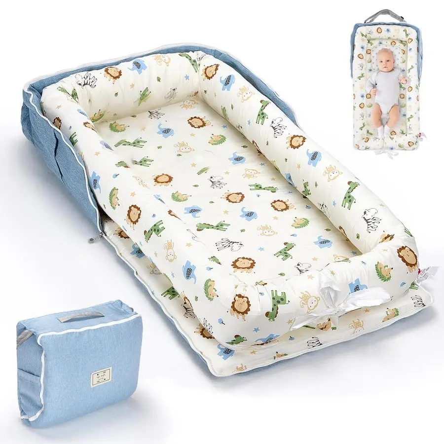 كرسي استرخاء لحديثي الولادة، كرسي أطفال محمول قابل للتنفس للأطفال من عمر 024 شهرًا، مقاس قابل للتعديل للسفر المنزلي ثنائي الغرض للأطفال