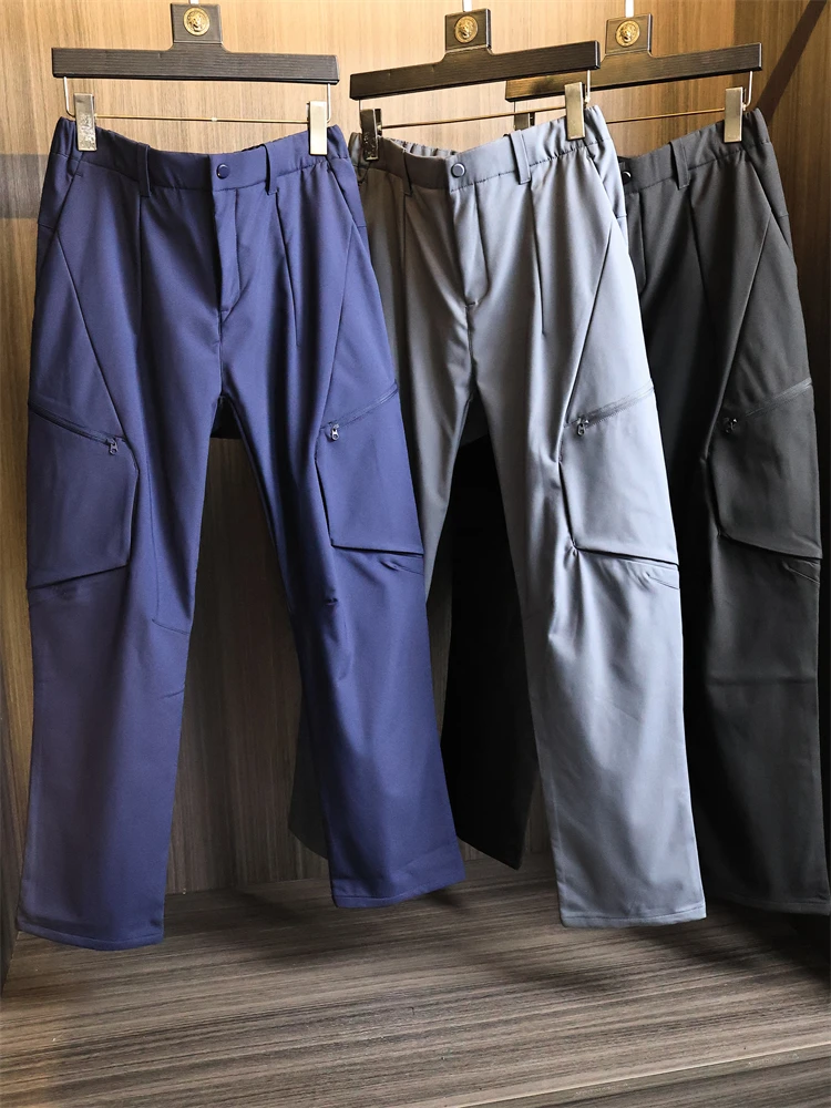

Outdoor Men's 3D Tailored Straight Leg Casual Pants Cosite Fce Skin-friendly Waterproof Breathable Warm Faionable