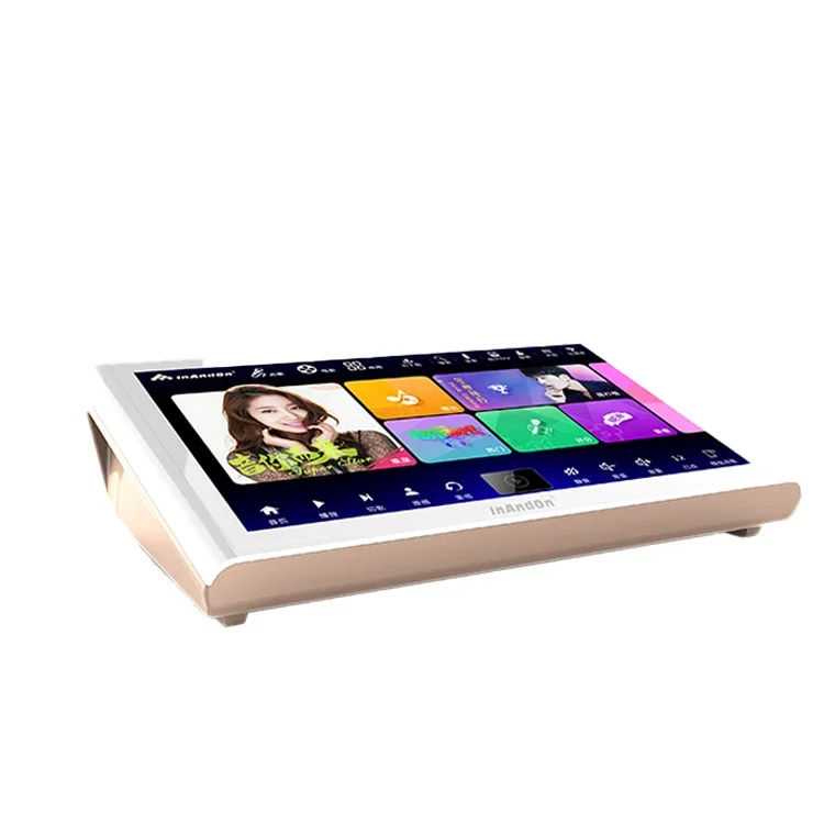 3in1 Hot Sale 18.5 Full Screen New Type Multifunctional Smart Mobile 4T Touch Screen Karaoke Player