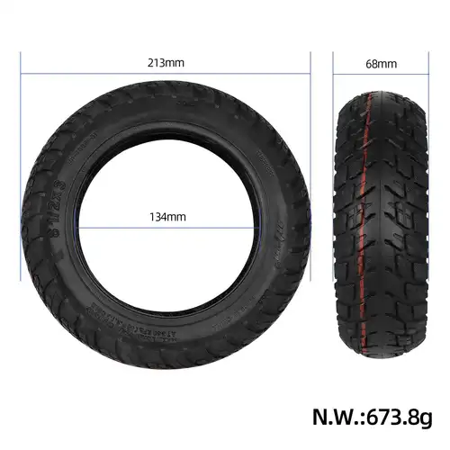 Imagen 2 del producto Ulip8,5 pulgadas 8,5x3 neumático autocurativo, Scooter Eléctrico todoterreno, antideslizante, duradero, piezas de neumático sin cámara, pegamento autorreparador incorporado