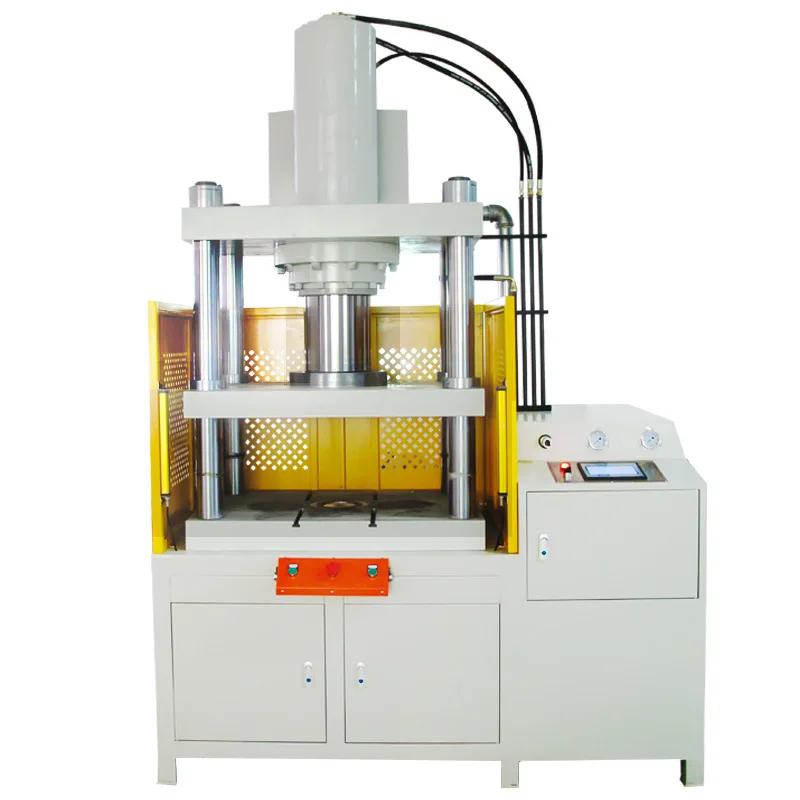 Factory Direct Four-column Hydraulic Press, Powder Compacting Machine for Iron Drum Flattening