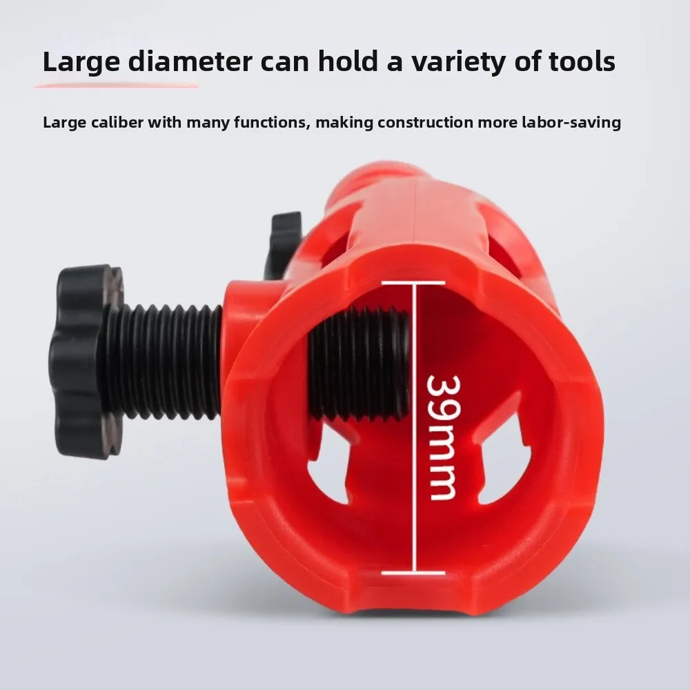 Durable Multi-Angle Paint Brush Extender Rotating Head Plastic Paint Brush Holder Secure Handle Grip for High Ceiling