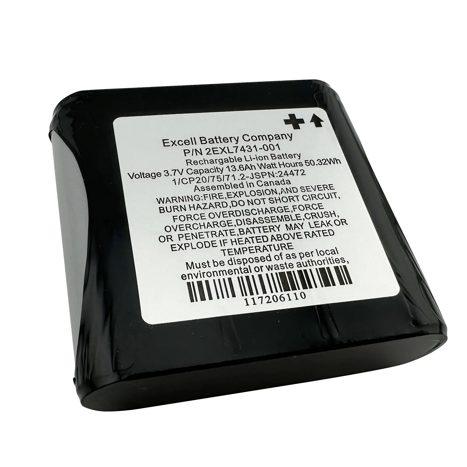 

Литиевая батарея FC500 2EXL7431-001 для сбора данных Top FC300, аккумуляторная батарея 3,7 В, 13600 мАч 2EXL7431-001