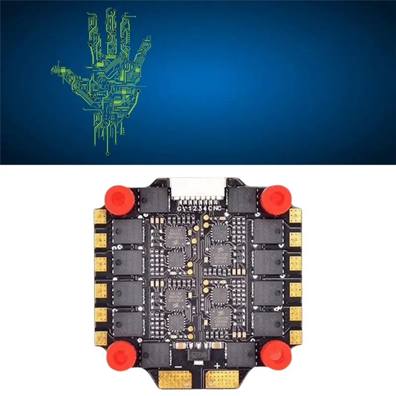 BLS 55A 4-In-1 ESC FPV Brushless ESC 30.5X30.5Mm 2-6S Support DSHOT600/Multishot/Oneshot/PMW For RC FPV Drone