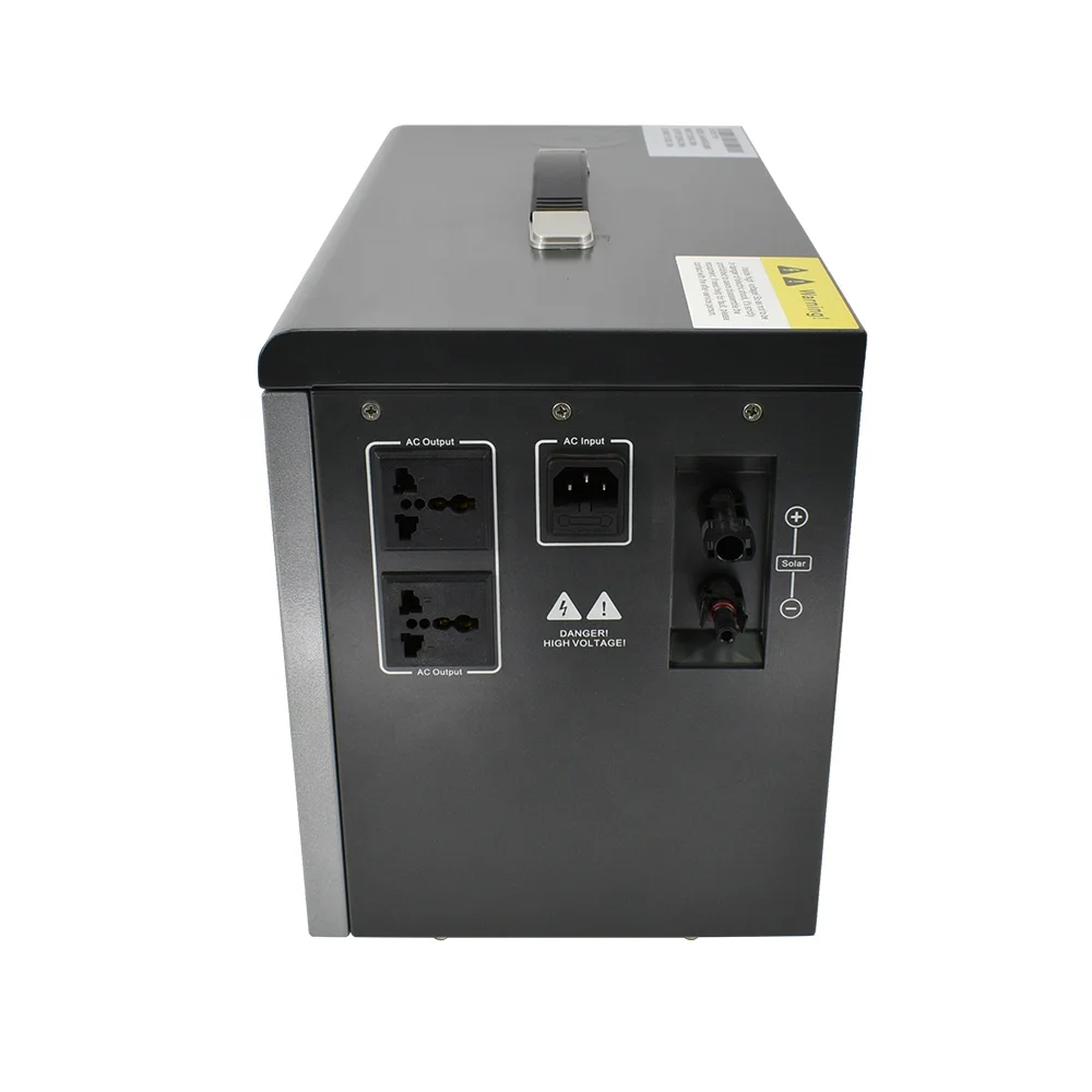 محطة الطاقة المحمولة التخييم مولد الطاقة الشمسية المحمولة 500 واط 1000 واط 110 فولت 220 فولت تيار مستمر التيار المتناوب USB الناتج موجة جيبية نقية العاكس نوع السيارة #2
