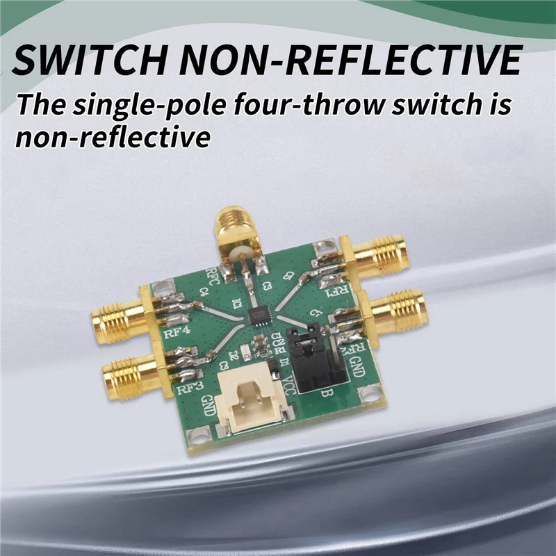 

ABJN-3X HMC7992 0.1-6Ghz RF Switch Module Single Pole Four Throw Switch Non-Reflective