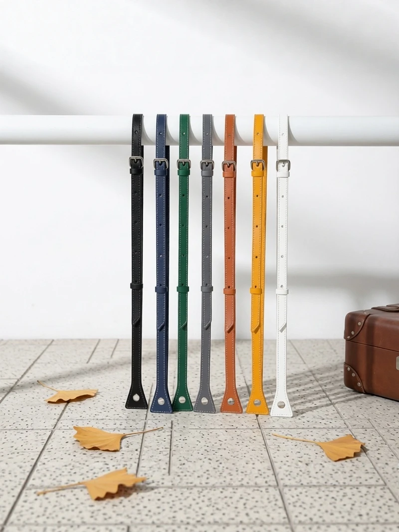 クロスボディ延長ストラップ-59-423cm-デンタルドッグ柄ウォッシュバッグ-オリジナルカラーマッチアクセサリー-バッグ改造用