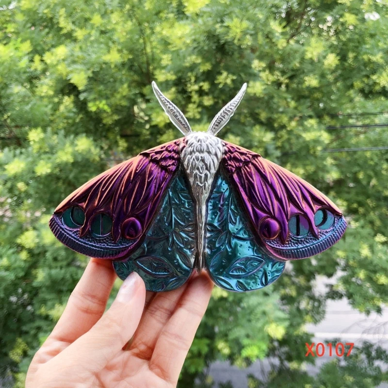 Silicone Moth Molds Wall Hanging Moulds Moth Silicone Pendant Molds Silicone Texture Crafting Moulds for Crafting