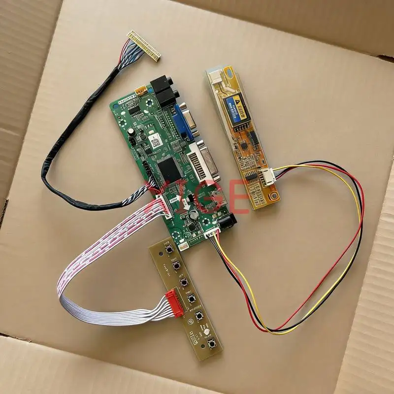 

For N140A1 LP140WX1 CLAA140WA01 LTN140W1 Screen Drive Controller Board Kit DIY 1280*768 1-CCFL 1280x768 30 Pin LVDS VGA DVI HDMI