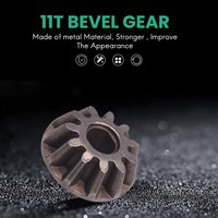 N03R-2 Pcs 11T Bevel Gear EA1038 For JLB Racing CHEETAH 1/10 Brushless RC Car Parts Accessories